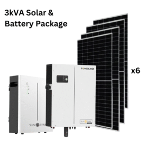3kVA Solar & Battery Package