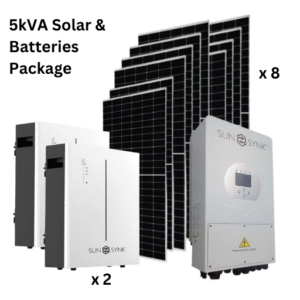 5kVA Solar & Batteries Package