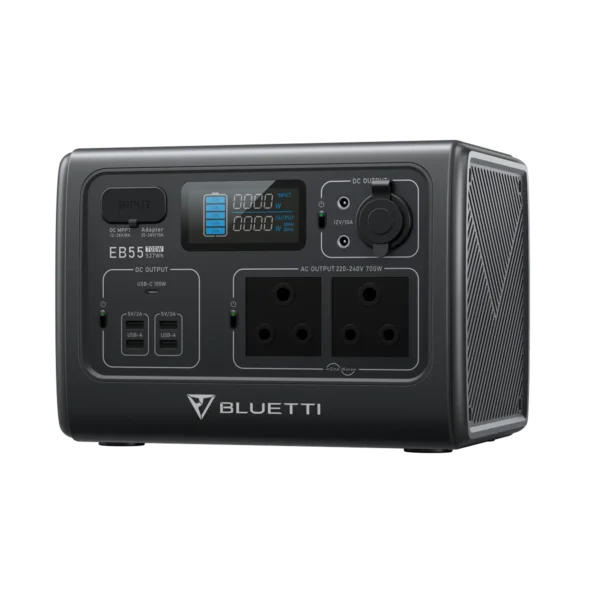 BLUETTI EB55 Portable Power Station | 700W 537Wh